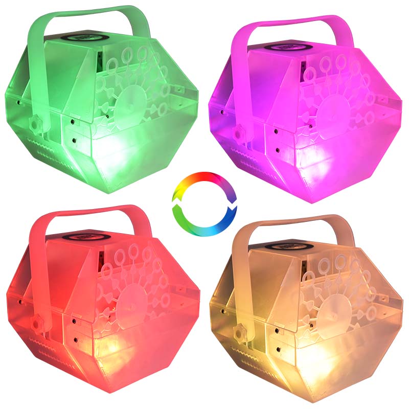 Light4Me Bubble LED Kuplakone med flerfarvet LED Lys