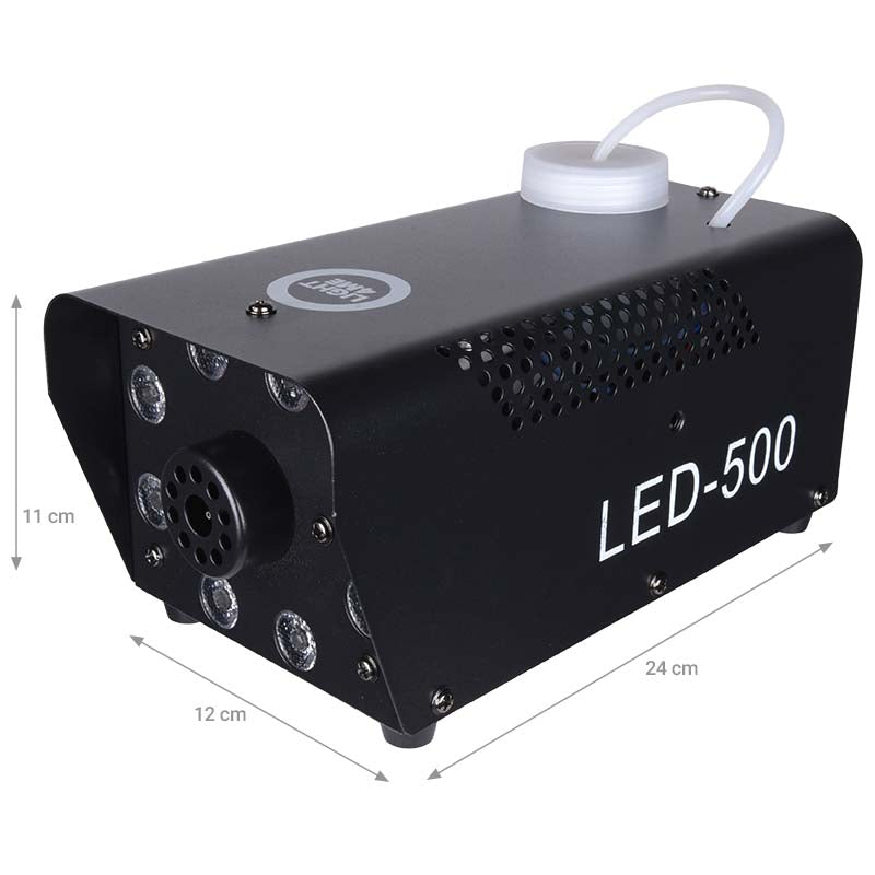 Light4Me Fog 500 LED Fog Machine 500W RGB LED-valolla