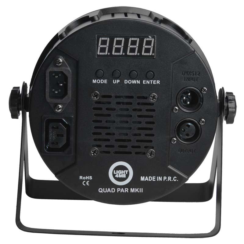 LIGHT4ME QUAD PAR 8x10W MKII RGBW LED PAR