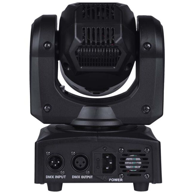 LIGHT4ME 30 SPOT RING kannettava pieni moving head LED