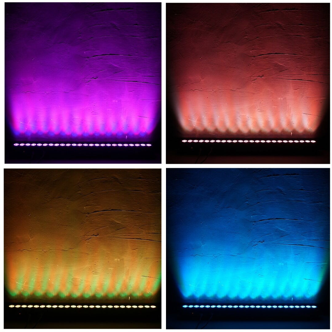 LIGHT4ME AURA PIXEL BAR 24x3W RGBW LED-lys