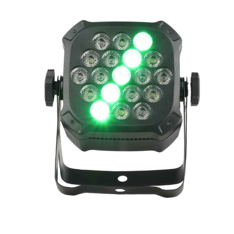 Light4Me Cube PAR 19x3W RGBW LED PAR-kohdevalo