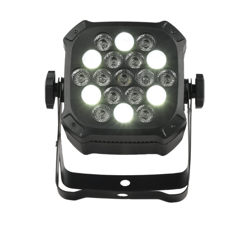 Light4Me Cube PAR 19x3W RGBW LED PAR-kohdevalo