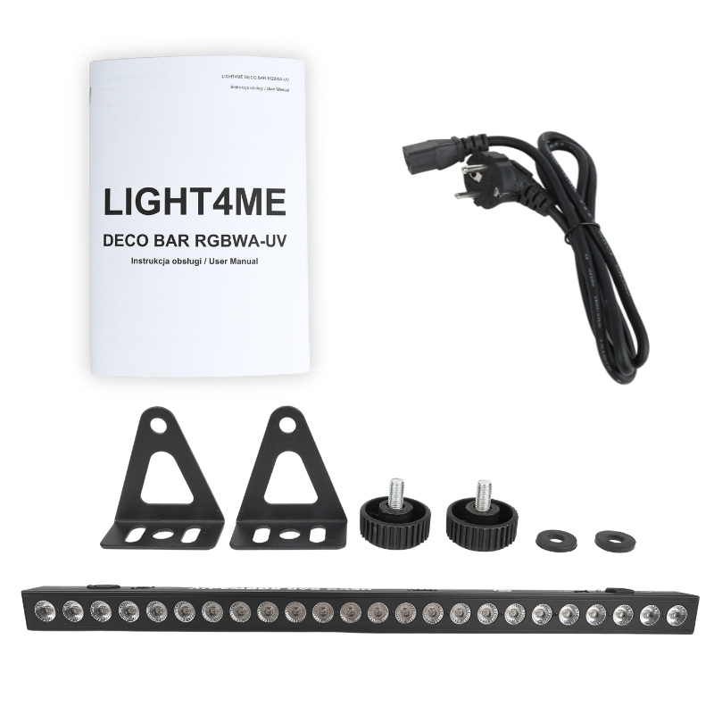 LIGHT4ME DECO BAR RGBWA-UV valonauha