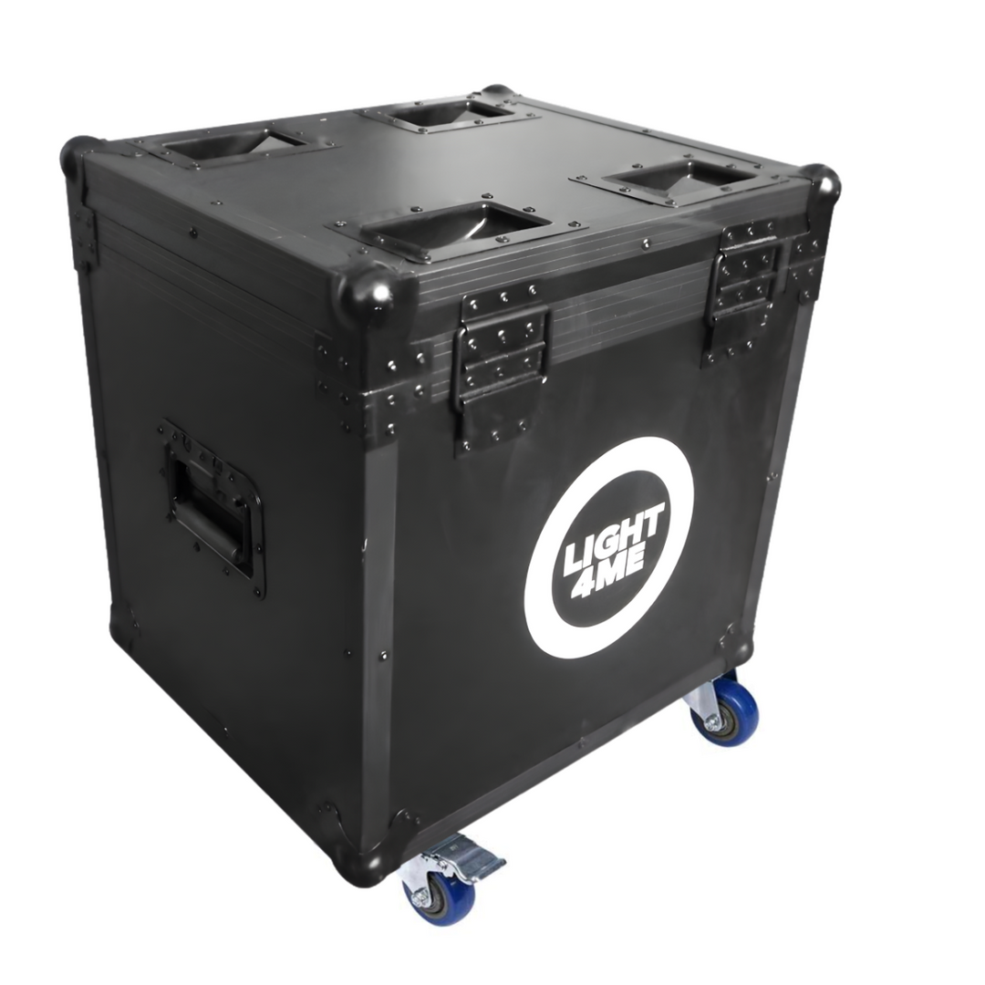 Light4Me flightcase 2 kpl. Focus 200W Beamille