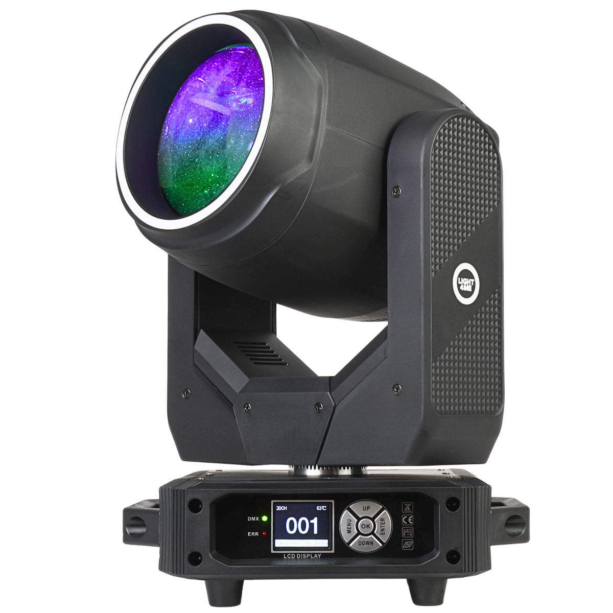 LIGHT4ME FOCUS 200W BEAM RING LED moving head