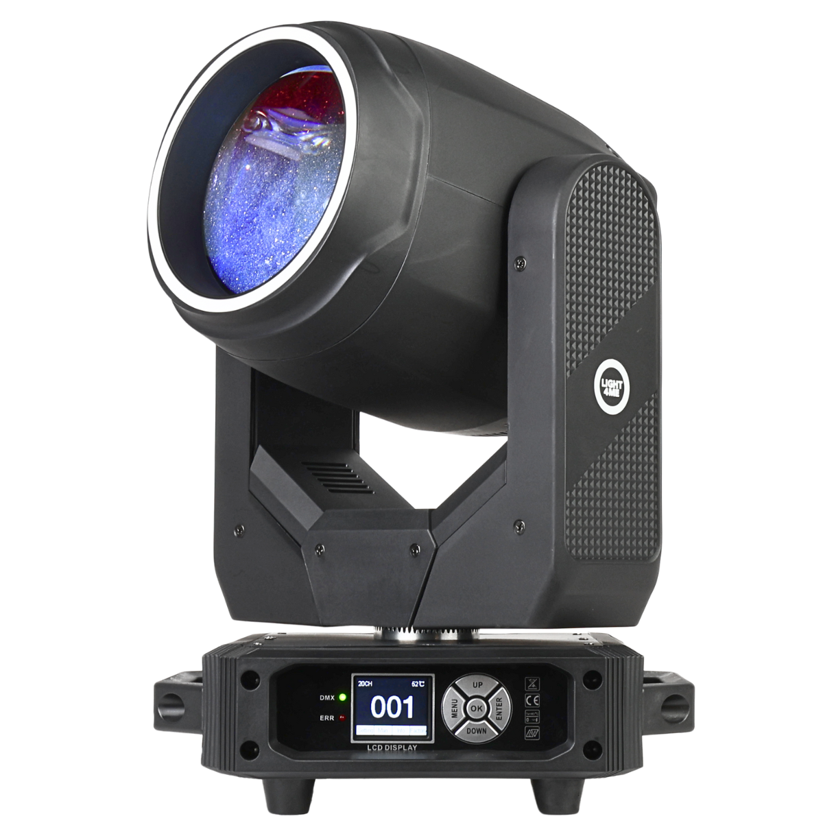 LIGHT4ME FOCUS 200W BEAM RING LED moving head
