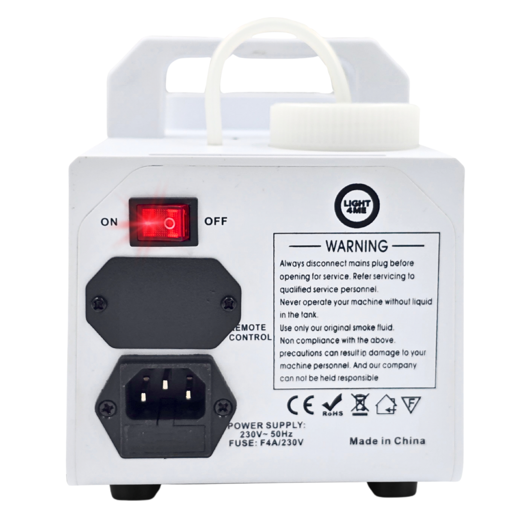 Light4Me VERTI 400 Fog Machine Hvid