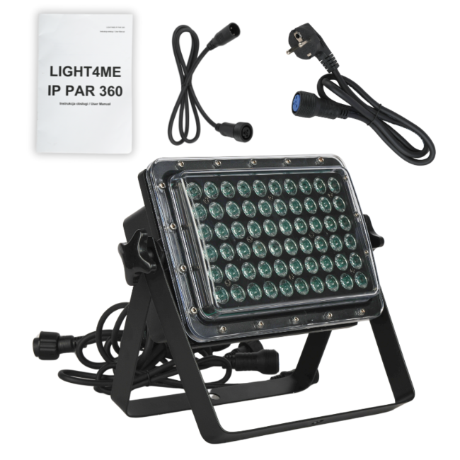LIGHT4ME IP PAR 360 kohtausvalaisin lyseffekt