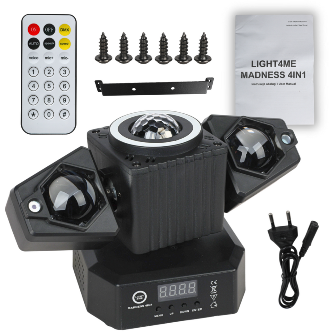 Light4Me Madness 4IN1 Valoefekti