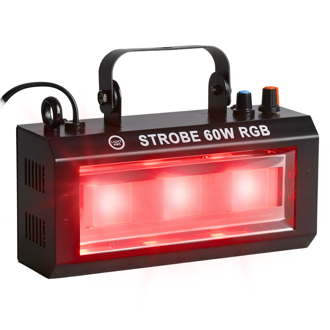 LIGHT4ME STROBE 60W RGB strobe valotehoste