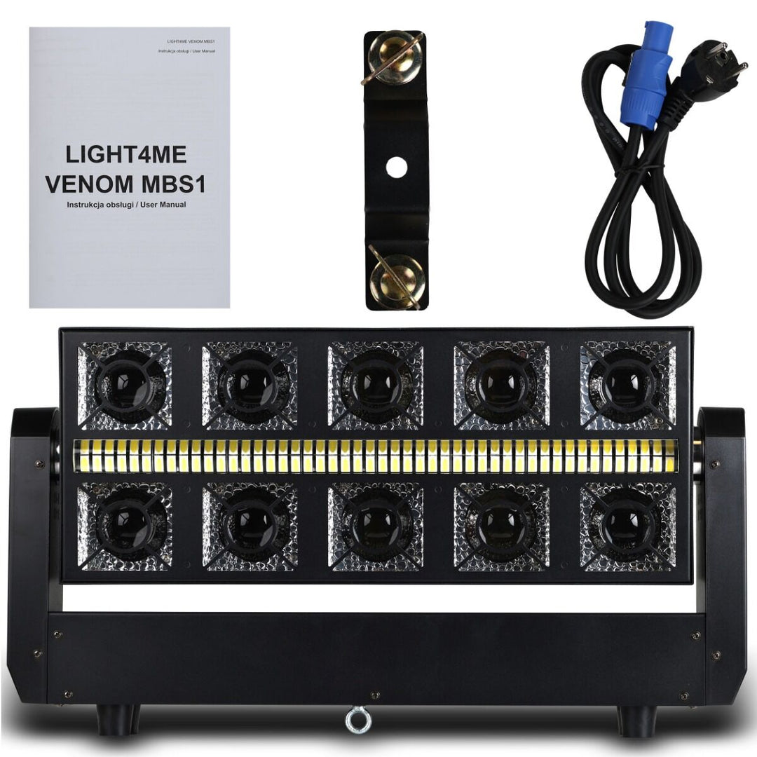 Light4Me Venom MBS1 liikkuva strobovalo
