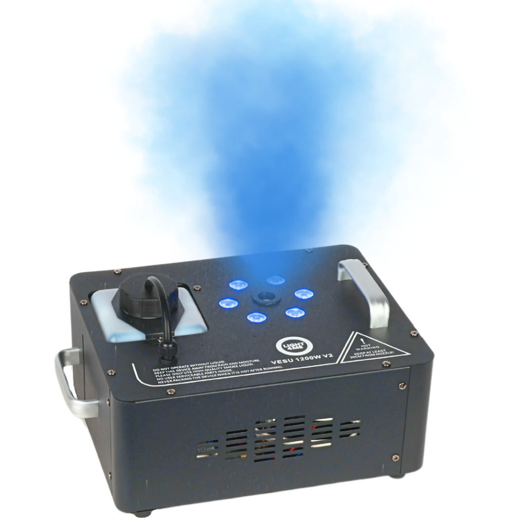 Light4Me VESU 1200W V2 Vertikaalinen Fog Machine med RGB LED