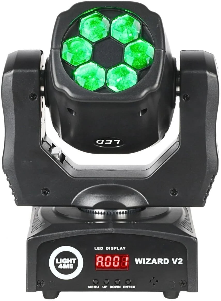 LIGHT4ME WIZARD v2 moving head FX-valaistus