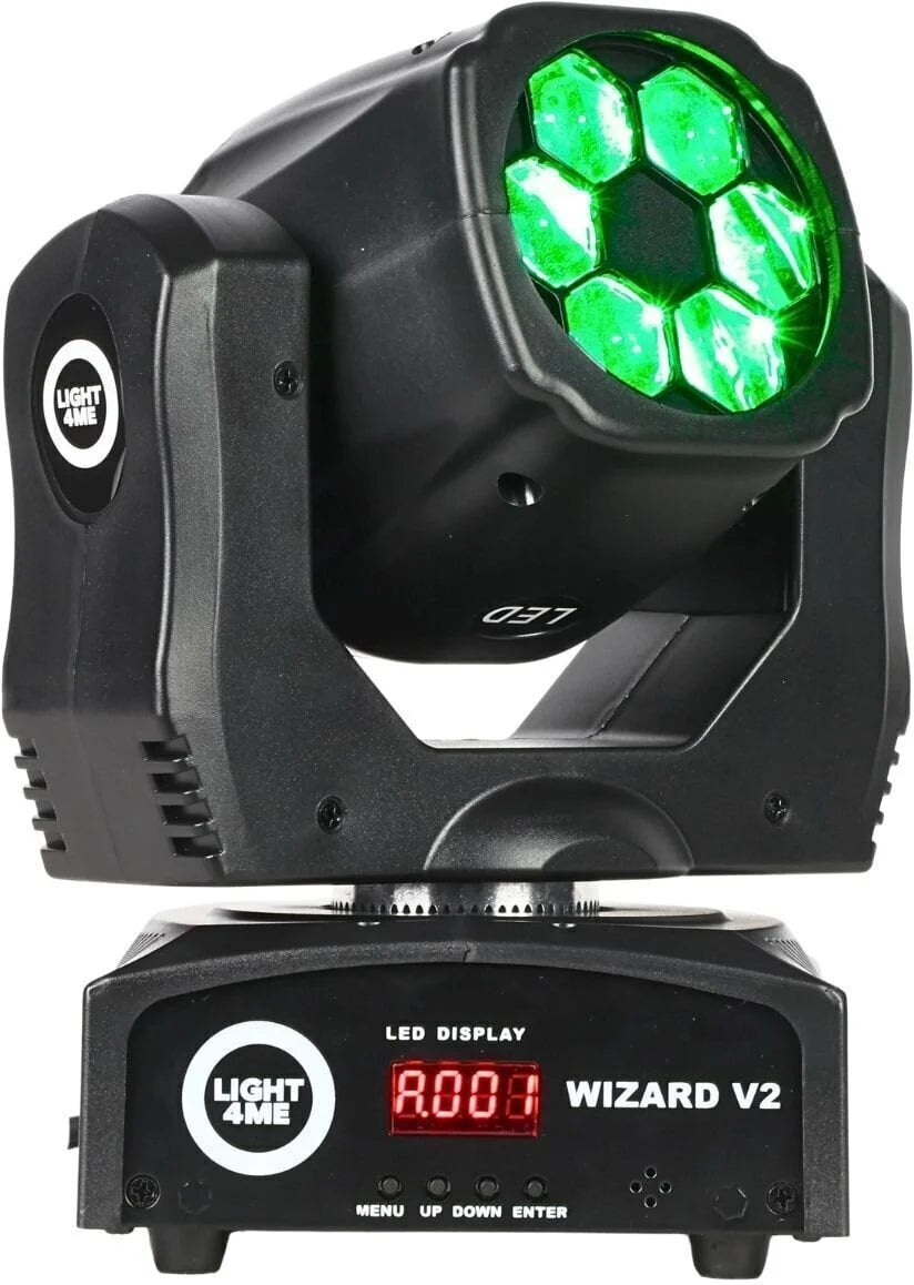 LIGHT4ME WIZARD v2 moving head FX-valaistus