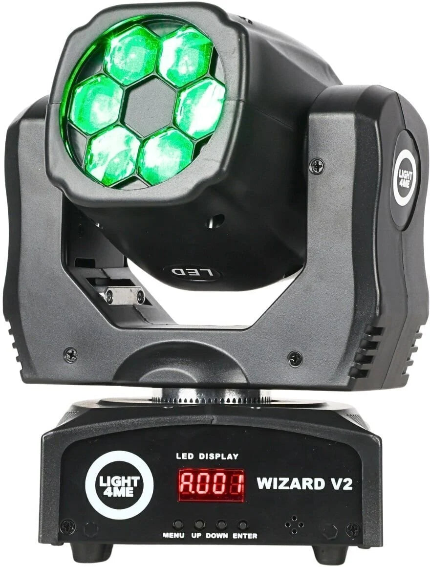 LIGHT4ME WIZARD v2 moving head FX-valaistus