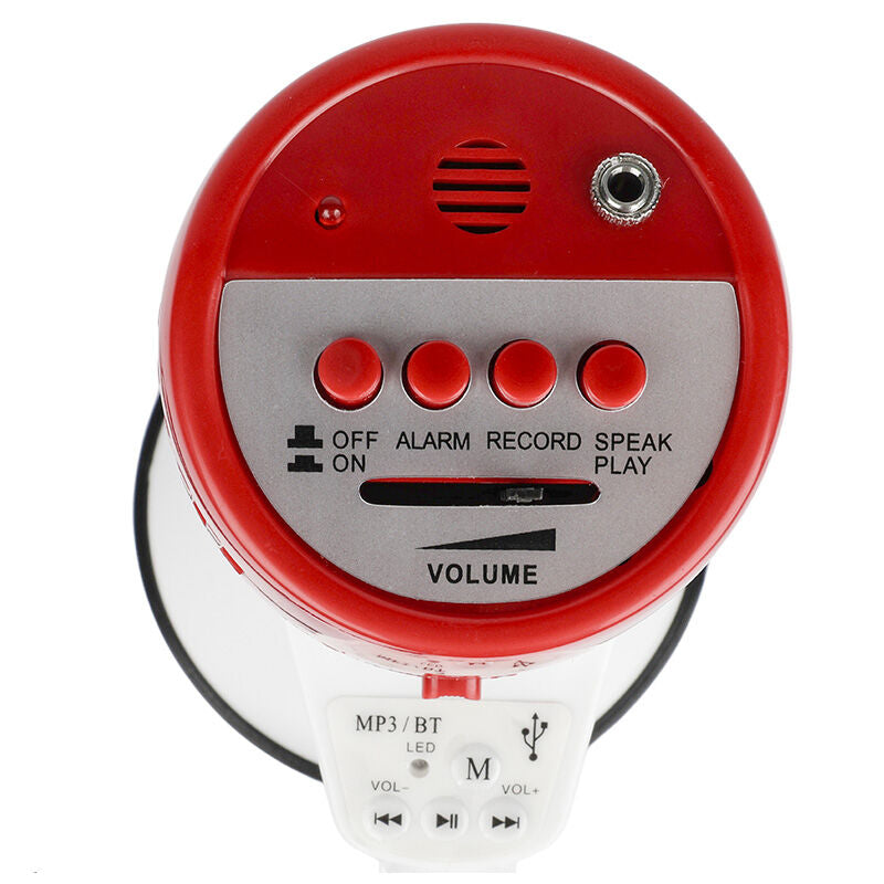DNA MEGA1 megafoni 30W, jossa Bluetooth, USB, AUX & MicroSD