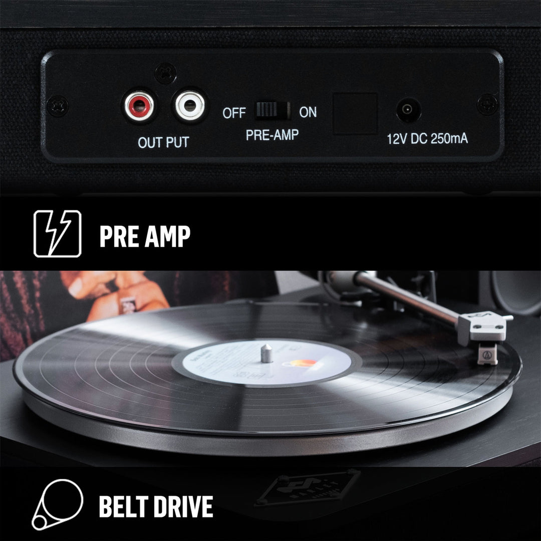 House of Marley Stir It Up Bluetooth Levysoitin (Musta)