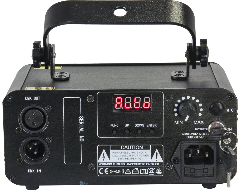 Ibiza LZR 250 RGY Laser