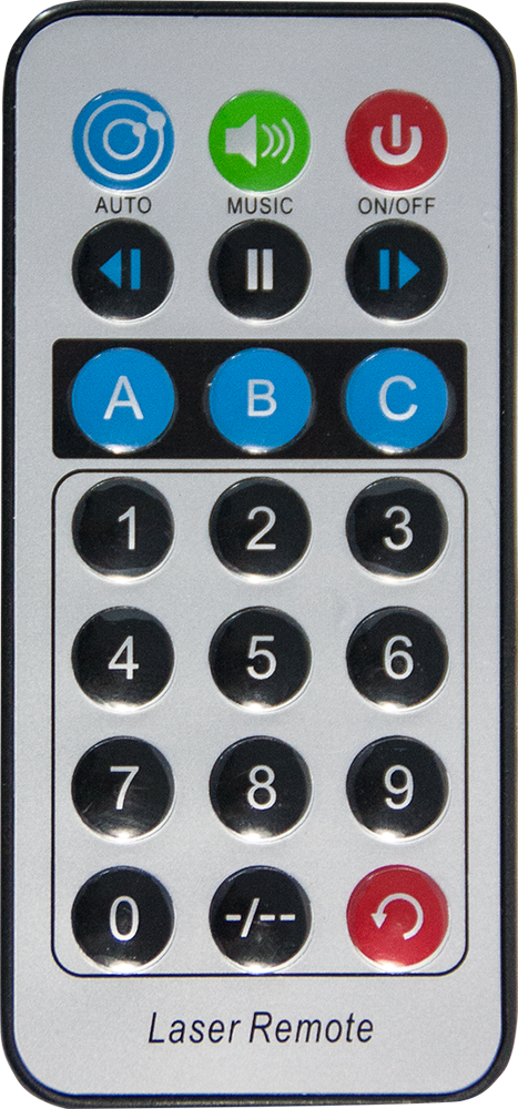 Ibiza LZR 250 RGY Laser