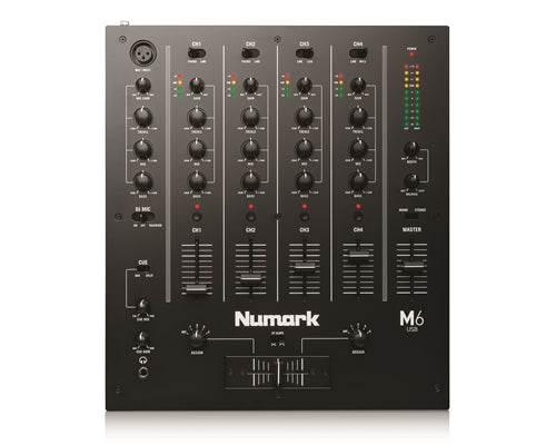 Numark M6-USB-mikseri (musta)