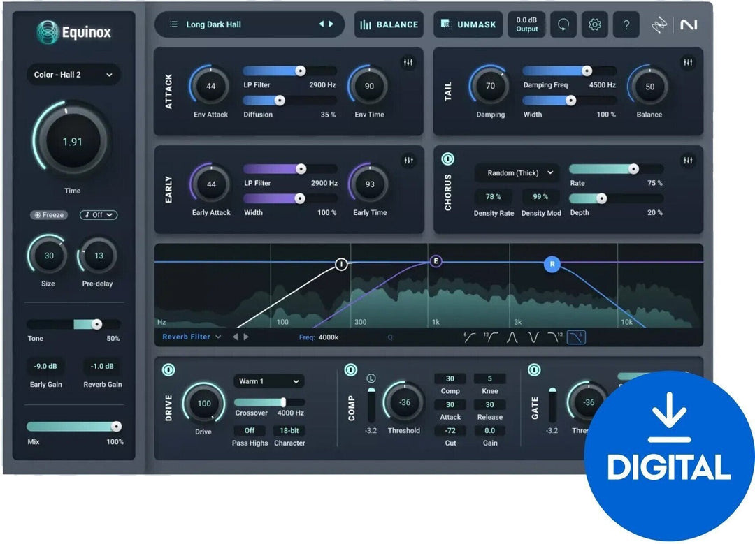 Equinox: CRG Strat 3D:stä, Symph 3D, 3D Reverb B