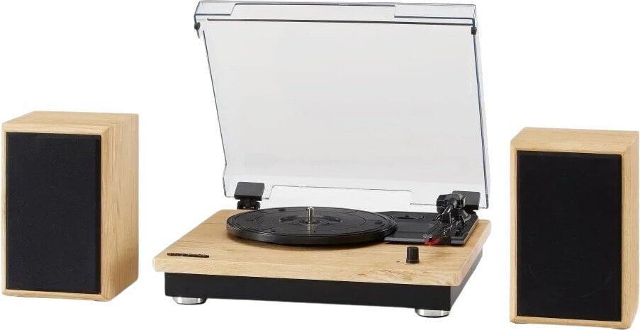 Crosley Brio Levysoitin kaiuttimilla, Natural
