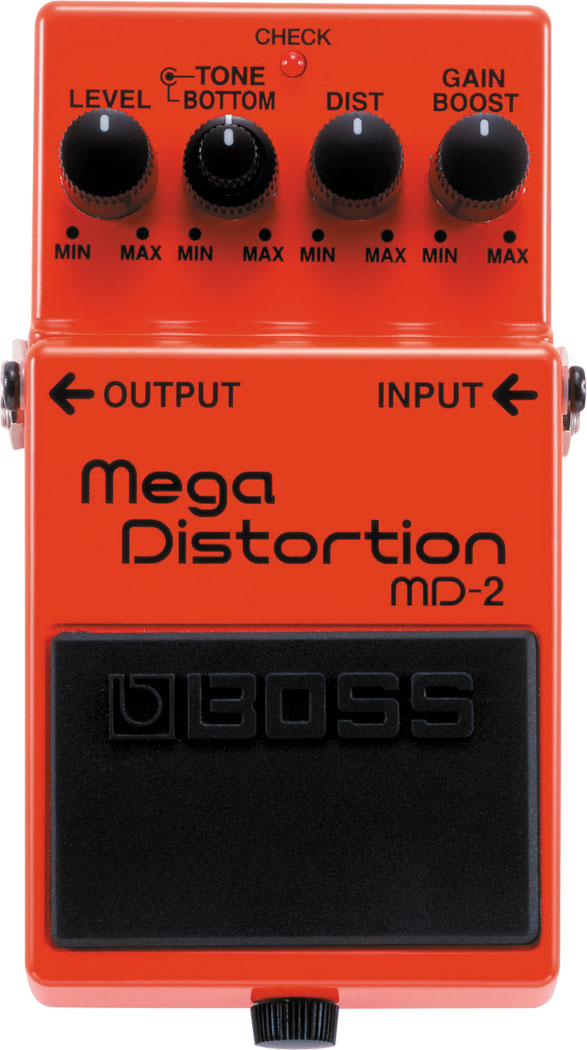Boss MD-2 Mega Distortion kitarapedaali