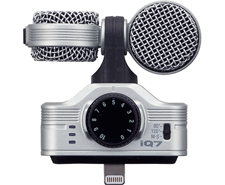 Zoom iQ7 iOS-tallennin