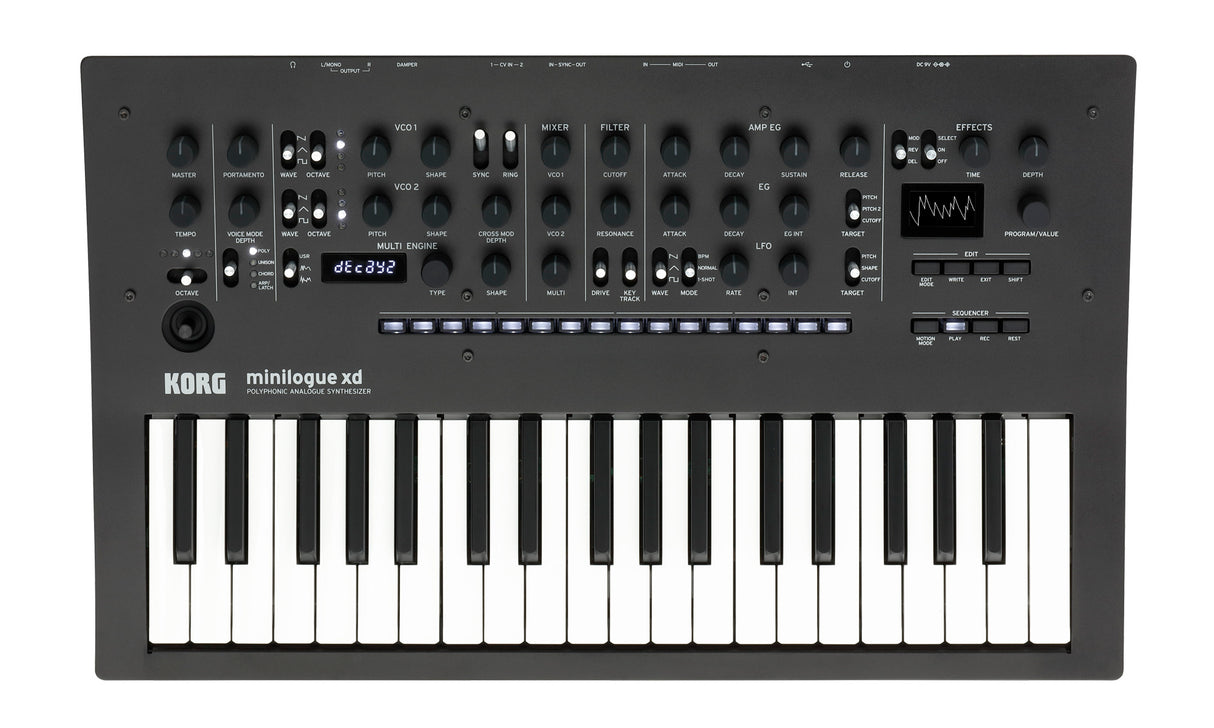Korg Minilogue XD syntetisaattori