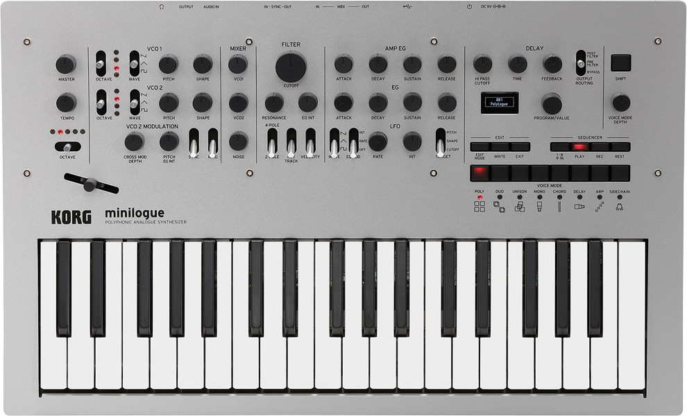 Korg Minilogue Analoginen syntetisaattori