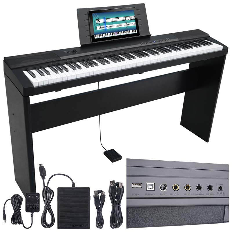 MK WP 881 digipiano oppimisnäppäimet