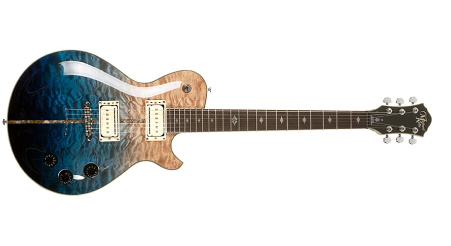 Michael Kelly Mod Shop Patriot Instinct Duncan sähkökitara, Blue Fade
