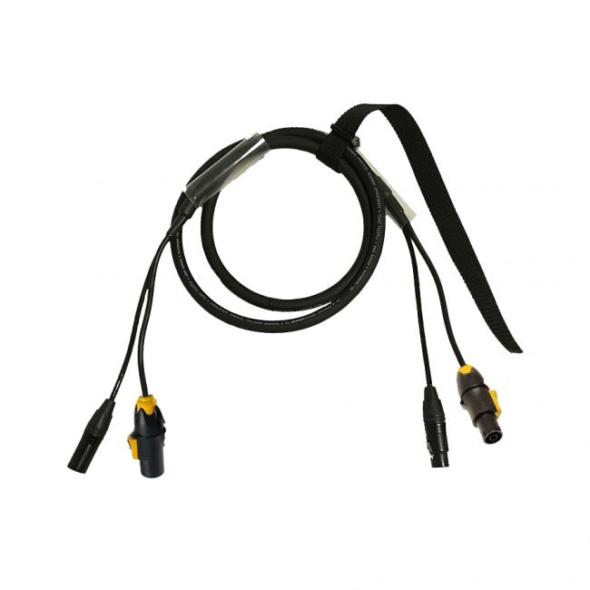 Monikotslit Powercon True1 + 1 x DMX 5-napainen