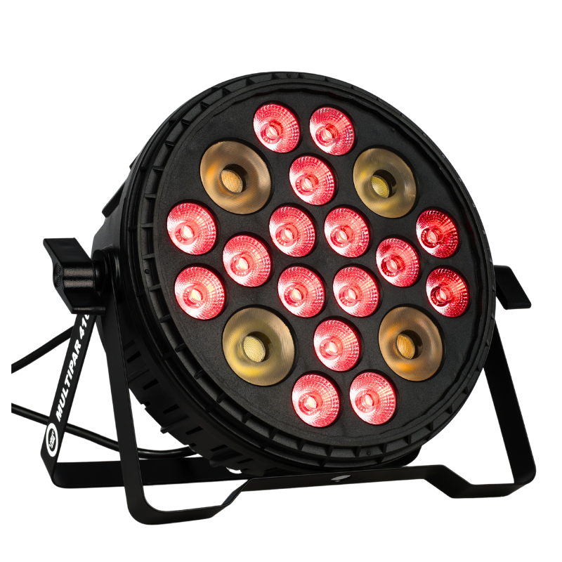 Light4Me Multi Par 416 RGB-UV+WW/CW