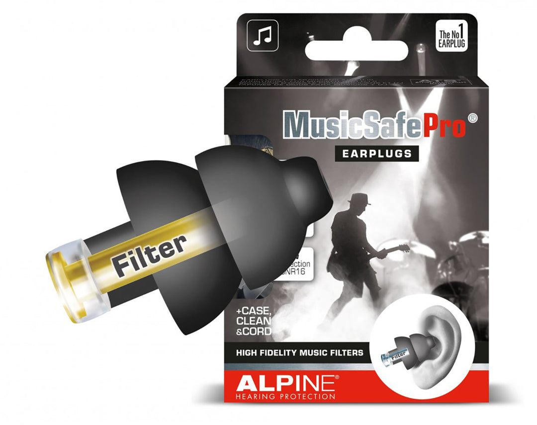 Alpine MusicSafe Pro Korvatulpat (Musta)