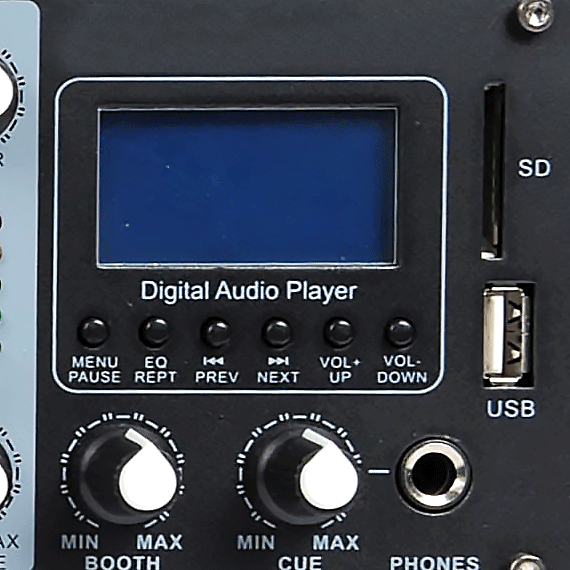 BST MX56U Rack-sekoitin