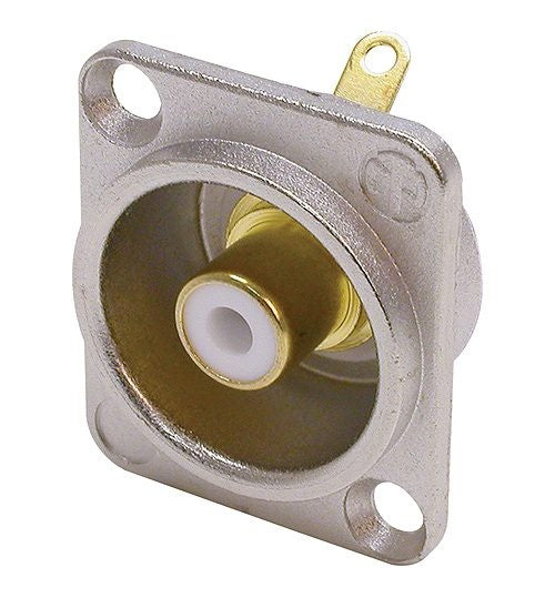Neutrik NF2D-9 Phono D-tyypin runkoliitin