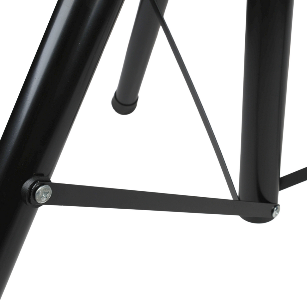 Kaiutinjalusta Tripod Musta turvatapilla
