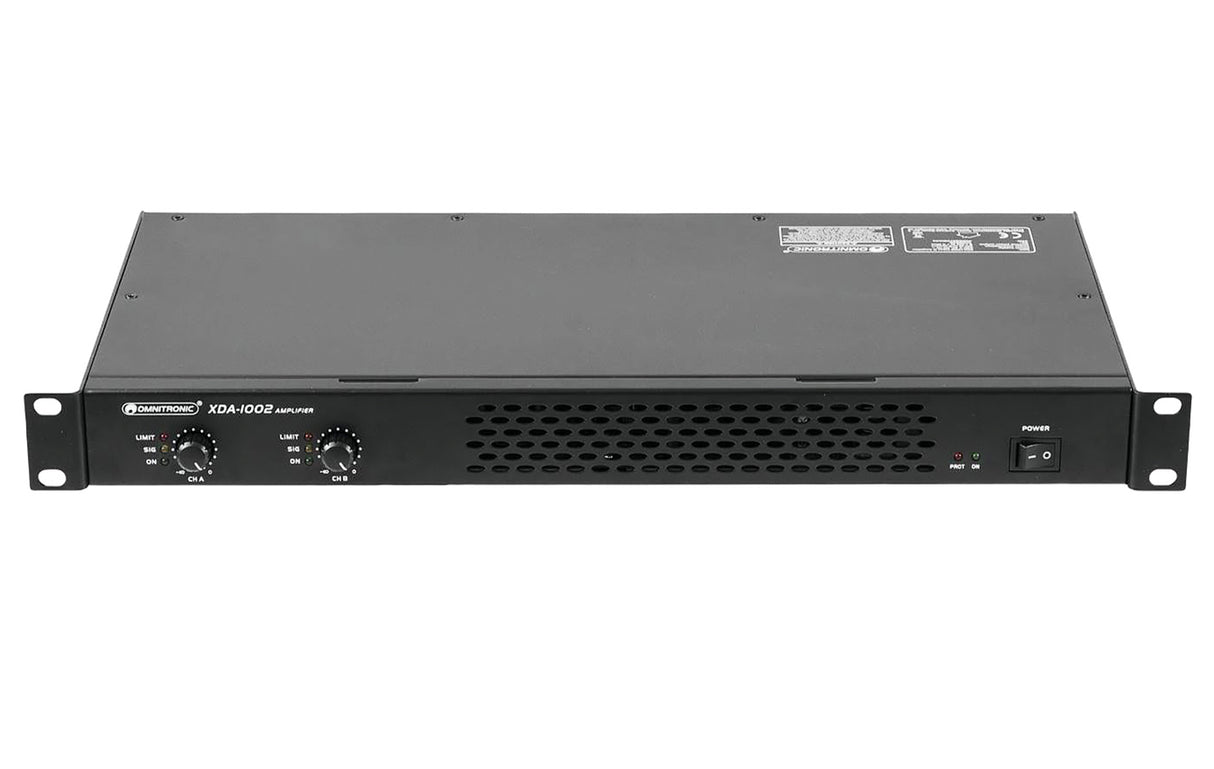 Omnitronic XDA-1002 PA digitaalinen vahvistin