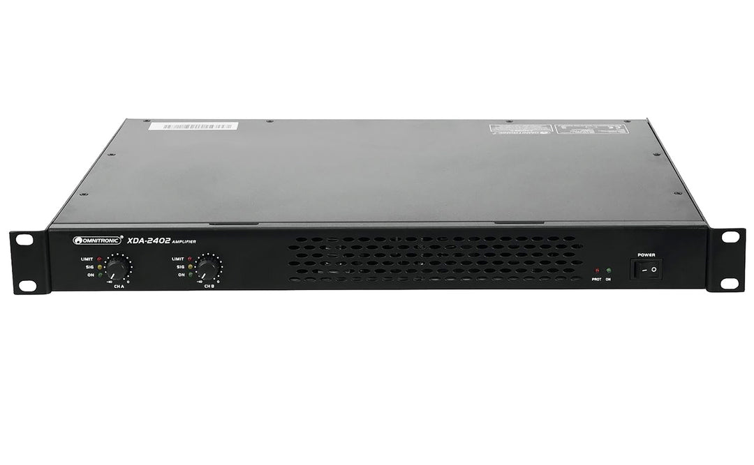 Omnitronic XDA-2402 - PA Digitaalinen Vahvistin