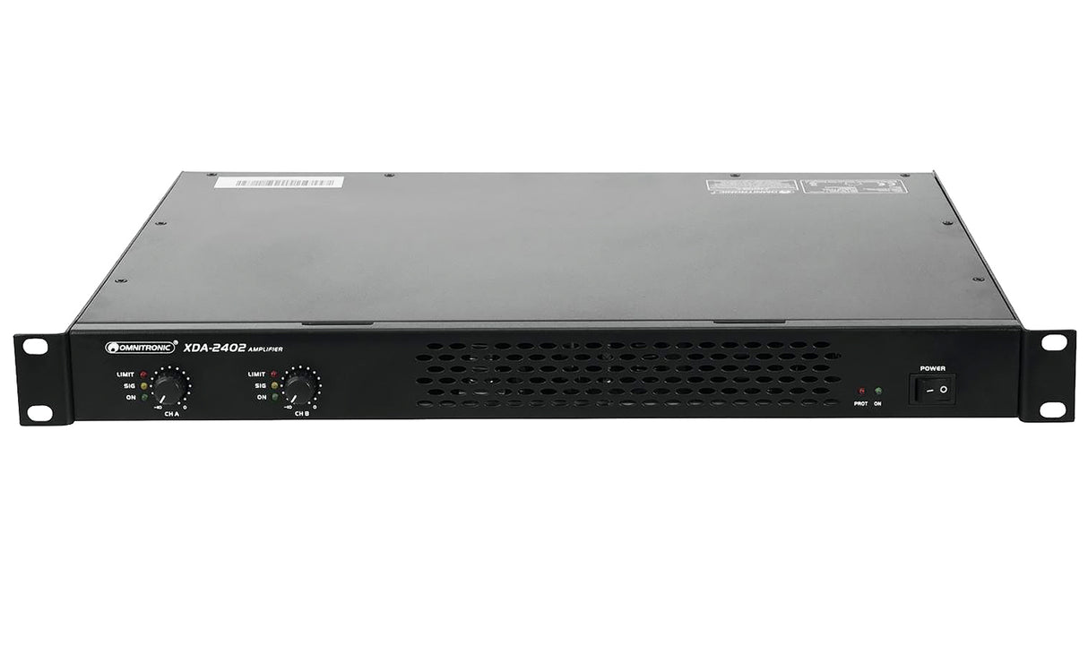 Omnitronic XDA-2402 PA-digitaalivahvistin