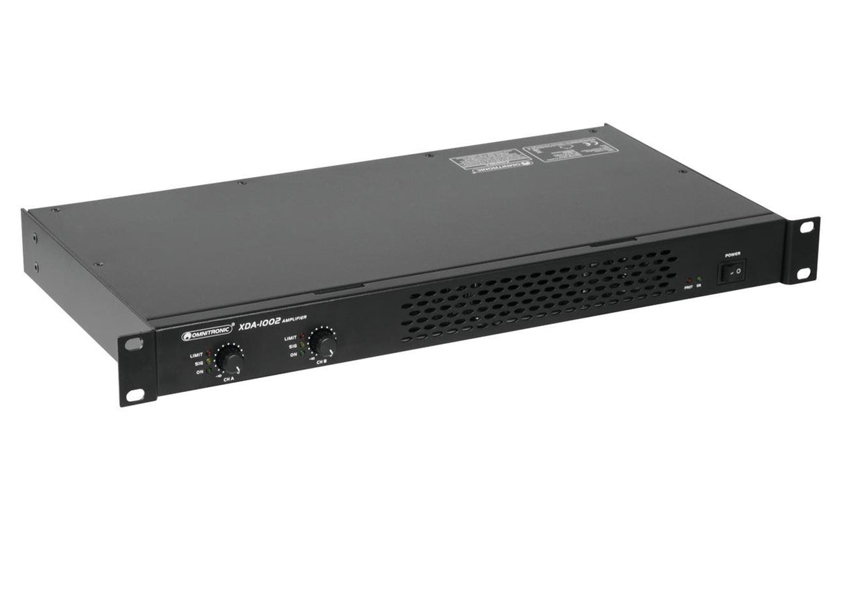 Omnitronic XDA-1002 PA digitaalinen vahvistin