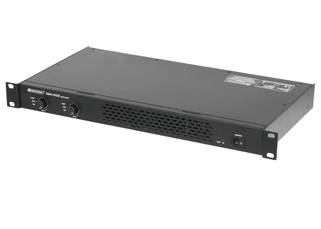 Omnitronic XDA-1002 PA digitaalinen vahvistin