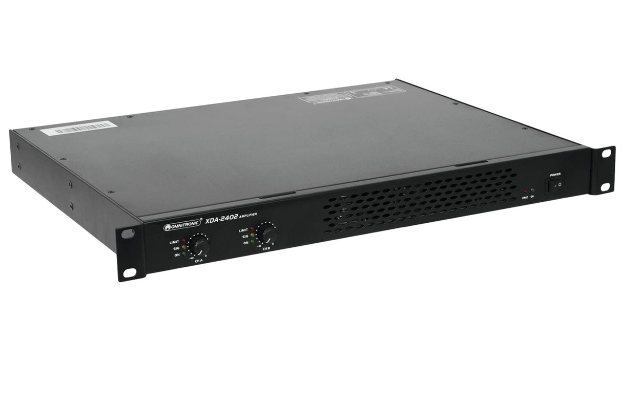 Omnitronic XDA-2402 PA-digitaalivahvistin