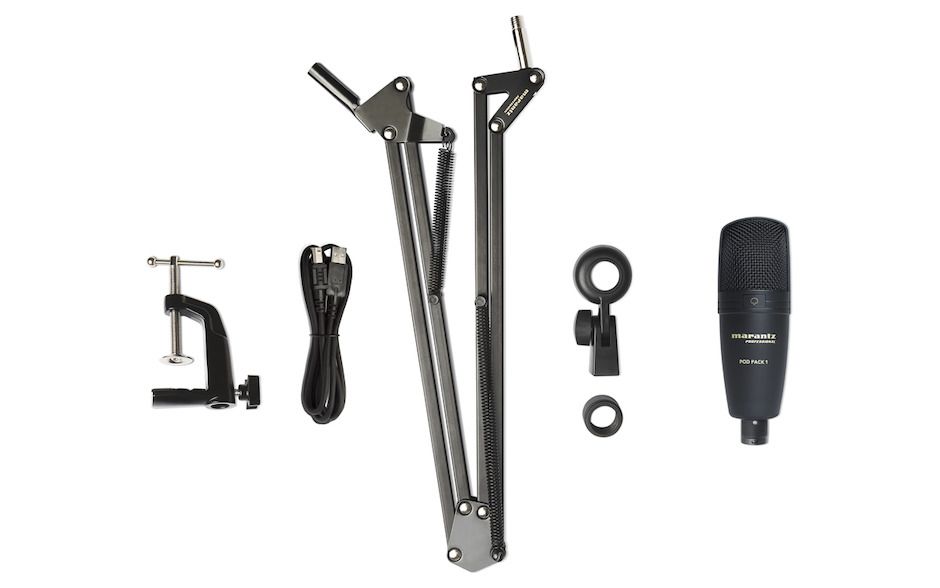 Marantz PodPack 1 USB-mikrofoni (Musta)