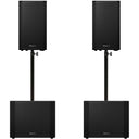 Pioneer DJ 2x XPRS-1182ST + 2x XPRS-122 -paketti