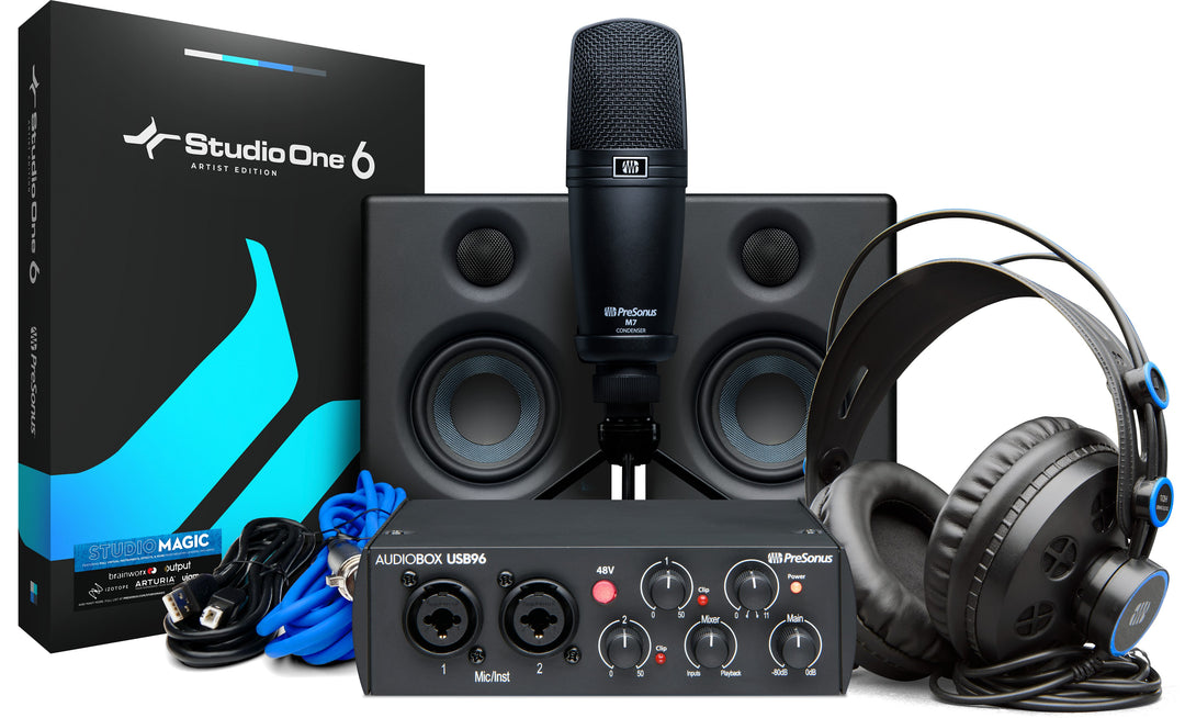 PALAUTUSTUOTE - Presonus AudioBox USB 96 Studio Ultimate Bundle 25th Anniversary Edt.