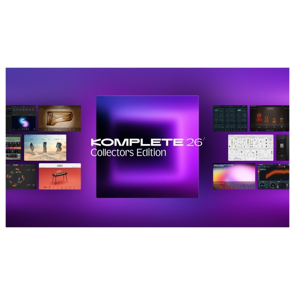 Komplete 26 Collectors Edition -päivitys Standard 14:lle ja vanhemmille