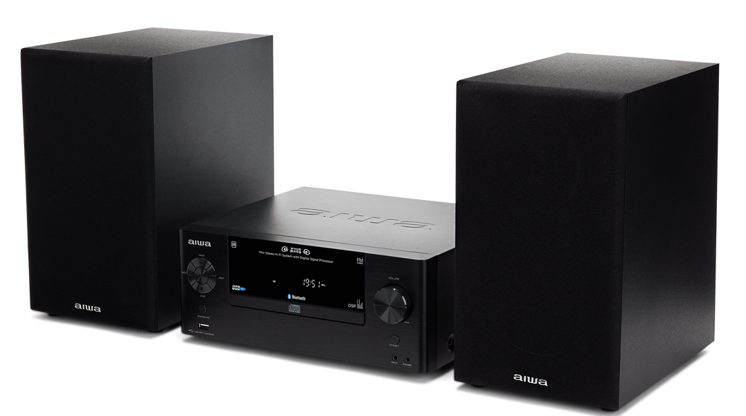 AIWA MCBT-550 Mini Hi-Fi – 50W, Bluetooth, CD ja FM
